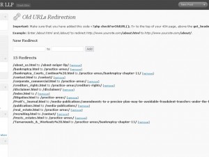 URL Redirects Plugin
