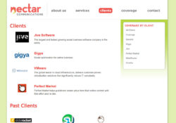 Clients Page