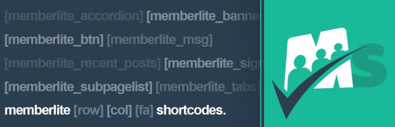 Memberlite Shortcodes Banner