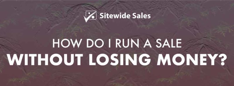 Banner for post: How do I run a sale without losing money?