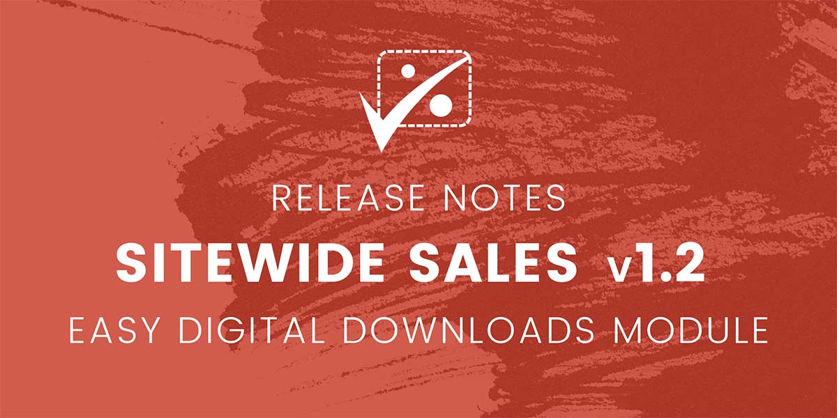 Banner for Sitewide Sales version 1.2 Release Notes